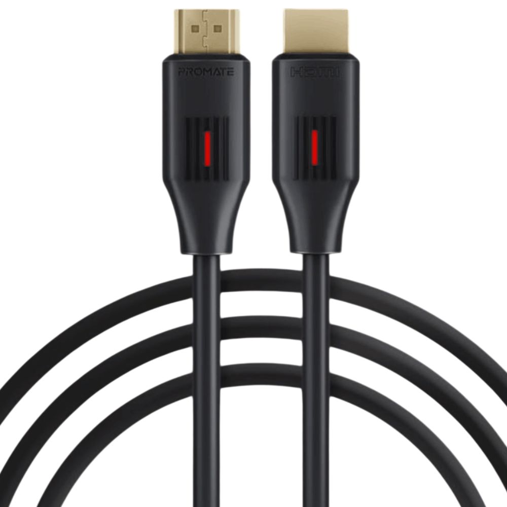 Naqil Promate HDMI to HDMI PROLINK4K60-500 Black — Mallar, Bakı (2)