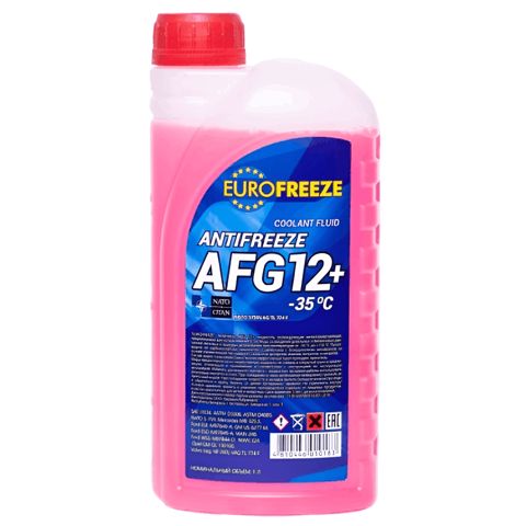 Antifriz Eurofreeze AFG 12 (-35) 1 lt — Bakı