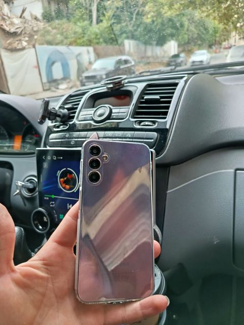 Samsung Galaxy A24 4G, 128 GB, rəng - Bənövşəyi, Barmaq izi — Bakı