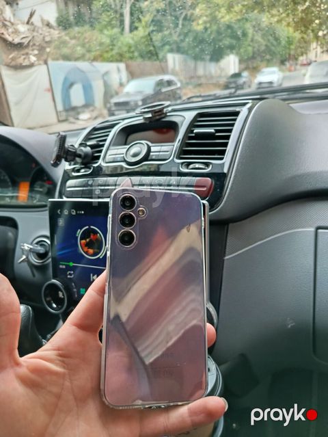 Samsung Galaxy A24 4G, 128 GB, rəng - Bənövşəyi, Barmaq izi