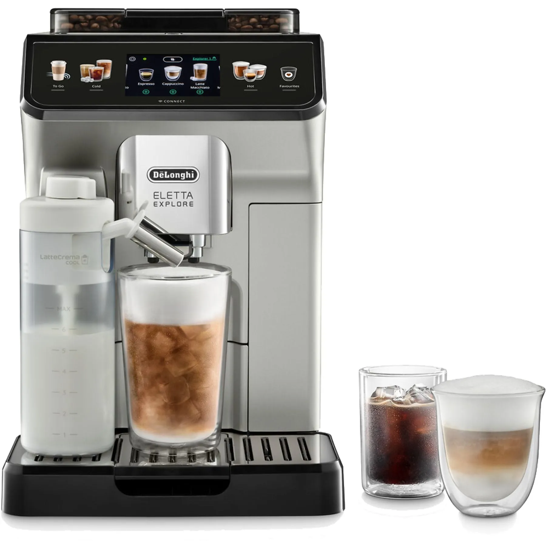Qəhvə maşını DeLonghi Eletta Explore ECAM450.65.S (0132250151) — Bakı