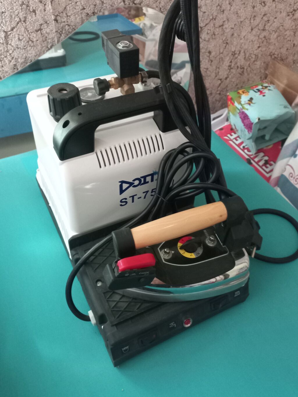 Peşəkar ütüləmə dəsti – buxar generatorlu ütü və JDP markalı sənaye — Elektronika, Cəlilabad (2)
