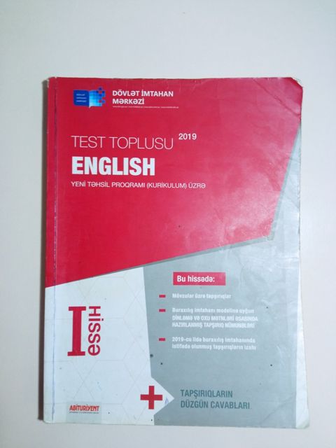 İngilis dili test toplusu — Bakı