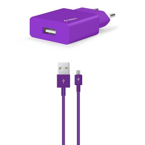 Adapter Ttec SmartCharger Travel 2SCS20MMR Purple — Bakı