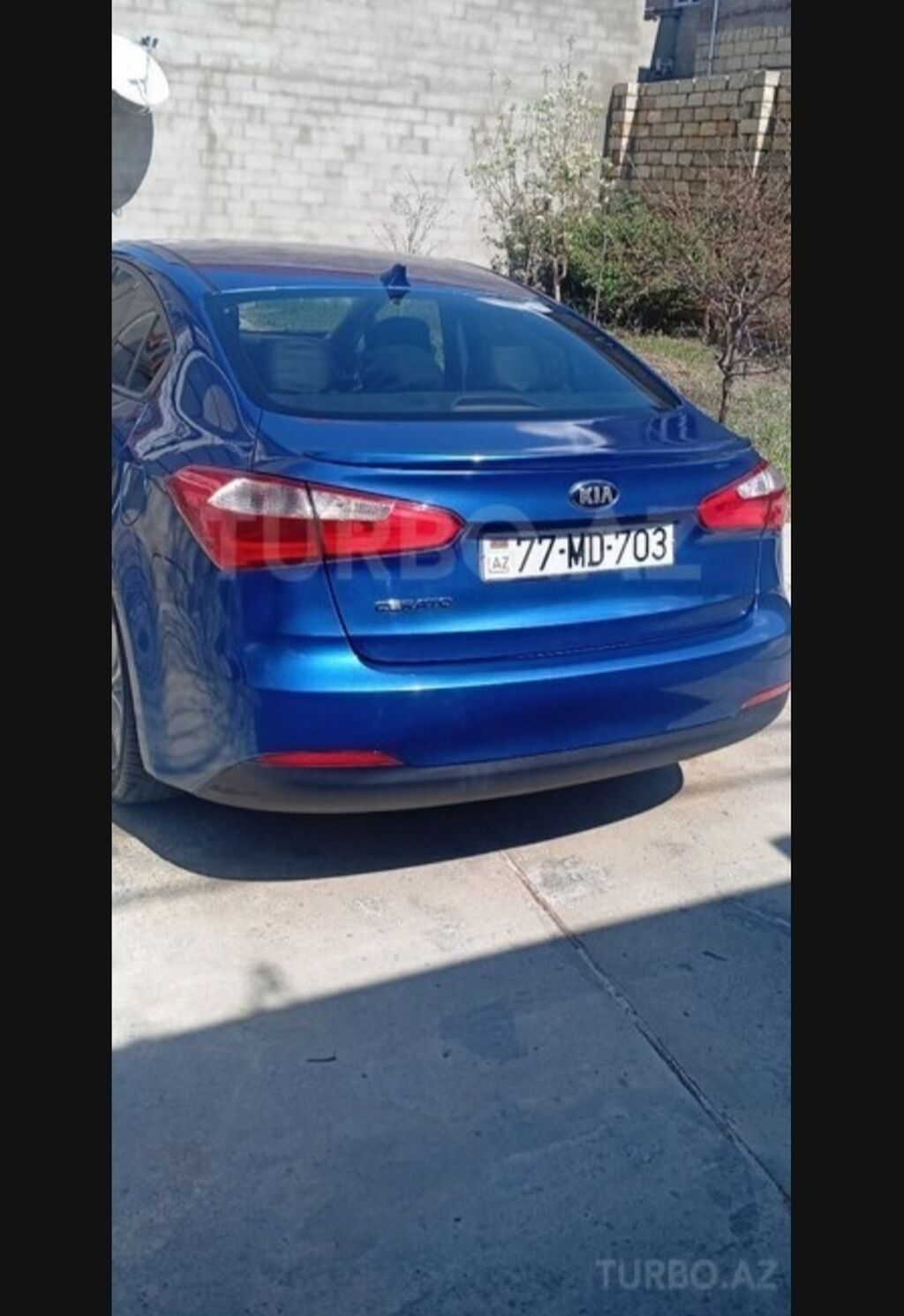 Kia Cerato sedan – mavi rəng. taksi sertifikati var 2005 masinim var — Avto, Masazır (2)