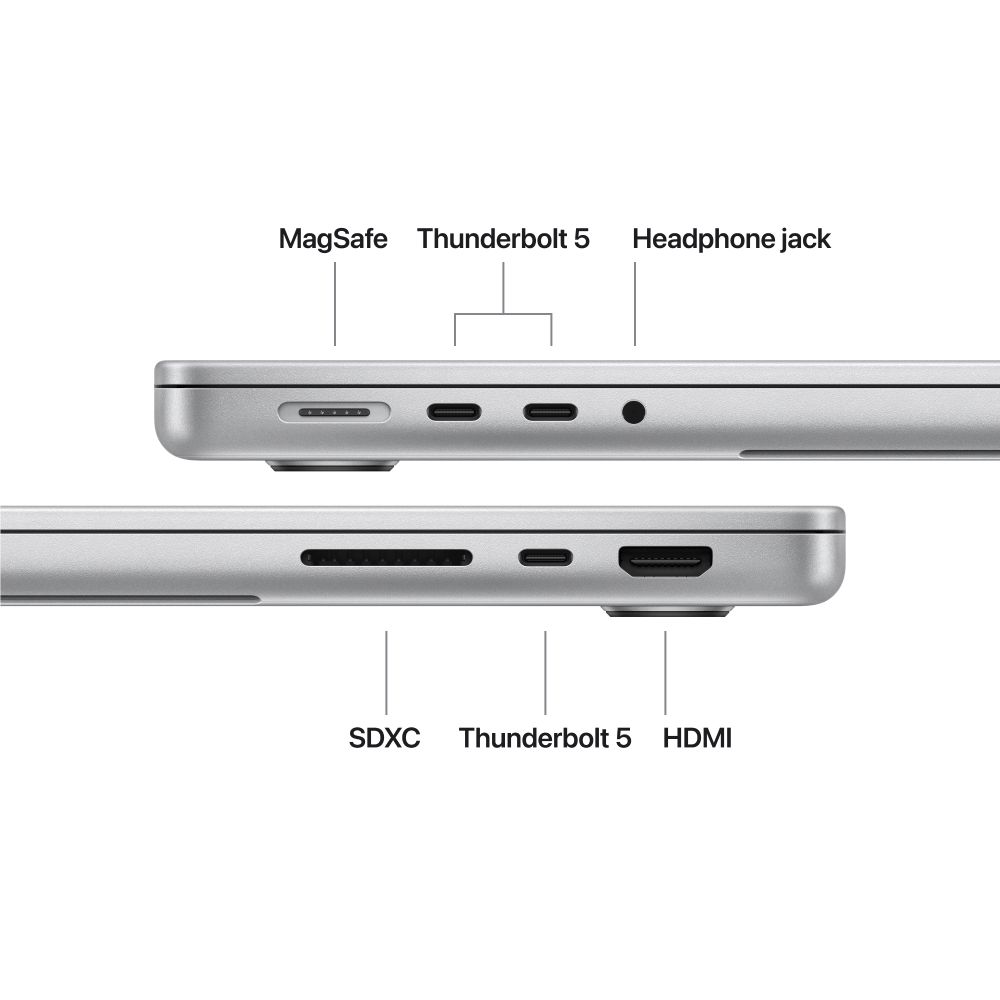 Notbuk Apple MacBook Pro 14 (M5 Pro) MGDN4RU/A Silver — Mallar, Bakı (3)