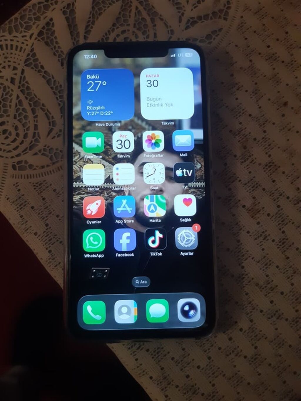 IPhone 11 Pro Max, 64 GB, Matte Space Gray, Face ID — Apple iPhone, Digah (4)