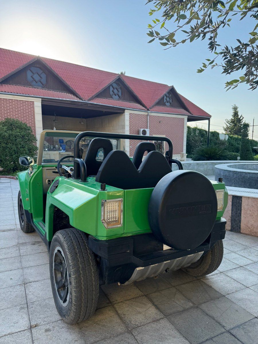 Mini Hummer golf car, 2019 il — Avto, Bakı (4)