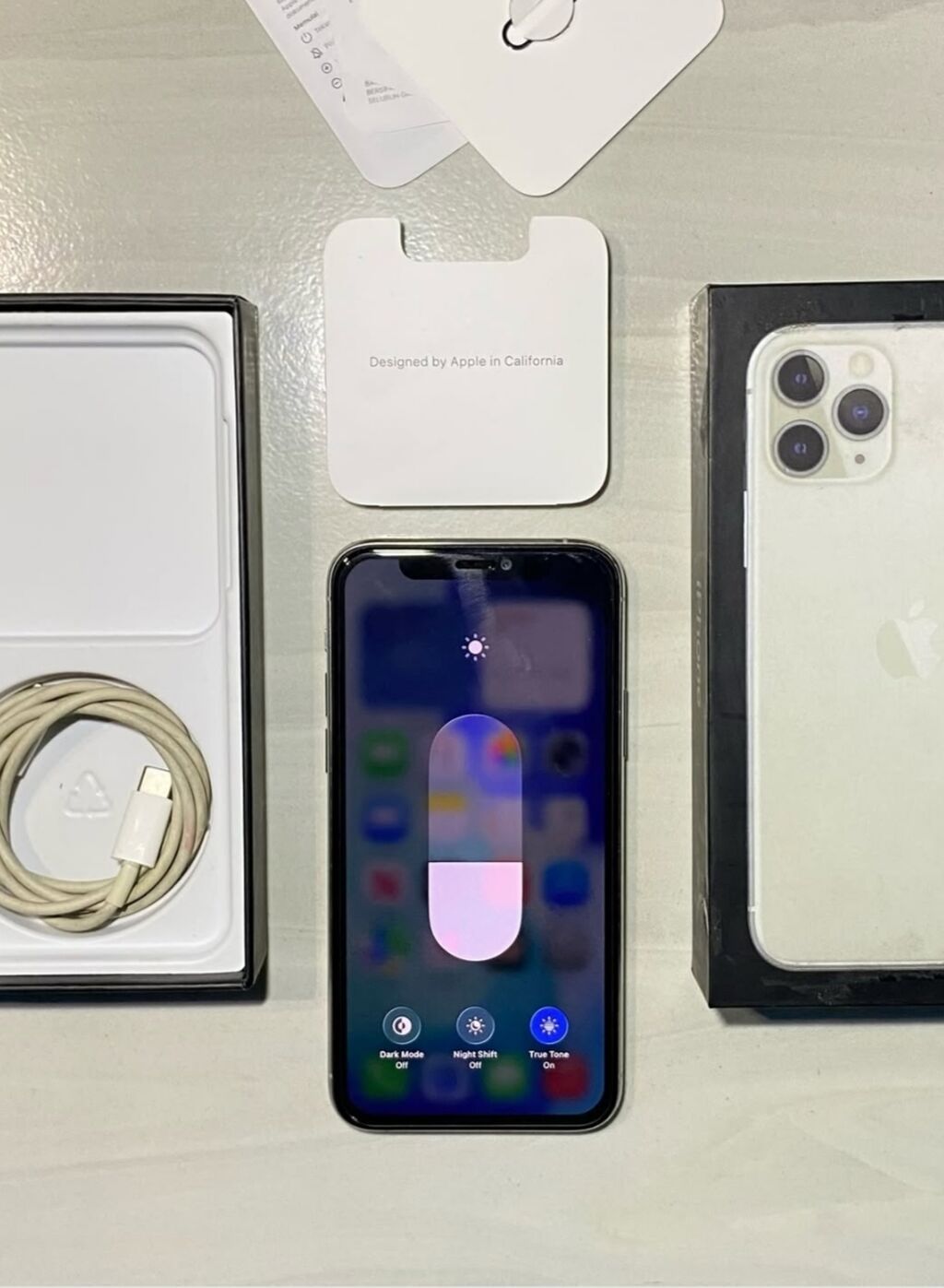 IPhone 11 Pro, 256 GB, Gümüşü, Zəmanət, Kredit, Simsiz şarj — Apple iPhone, Bakı (4)