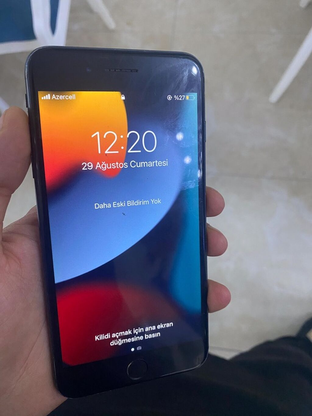 IPhone 7 Plus, 32 GB, Jet Black, Barmaq izi — Apple iPhone, Bərdə (2)