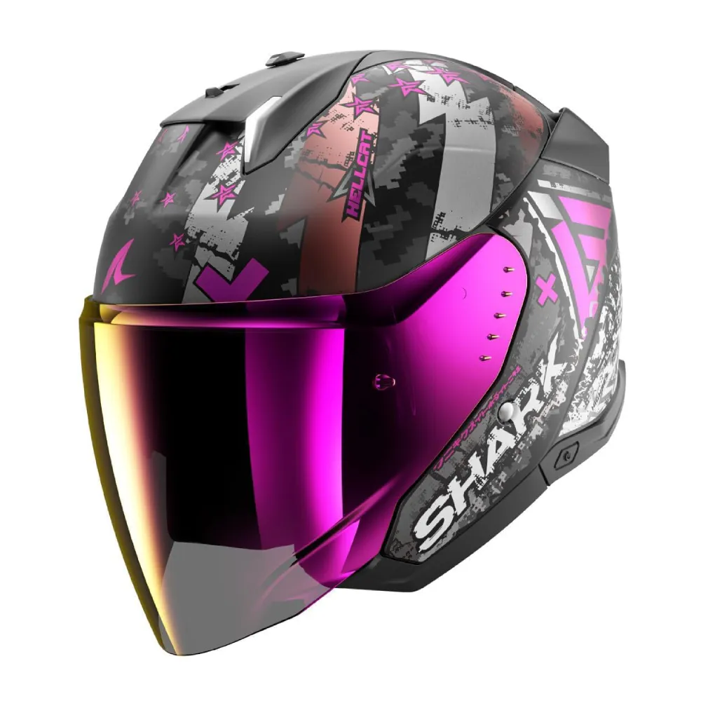 Dəbilqə Shark Helmet Skwal I3 Jet Hellcat Mat M (HE3511EKUVM) — Avtomobil
