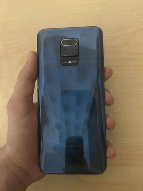 Redmi Note 9 Pro, 128 GB, rəng - Göy, Barmaq izi — Bakı