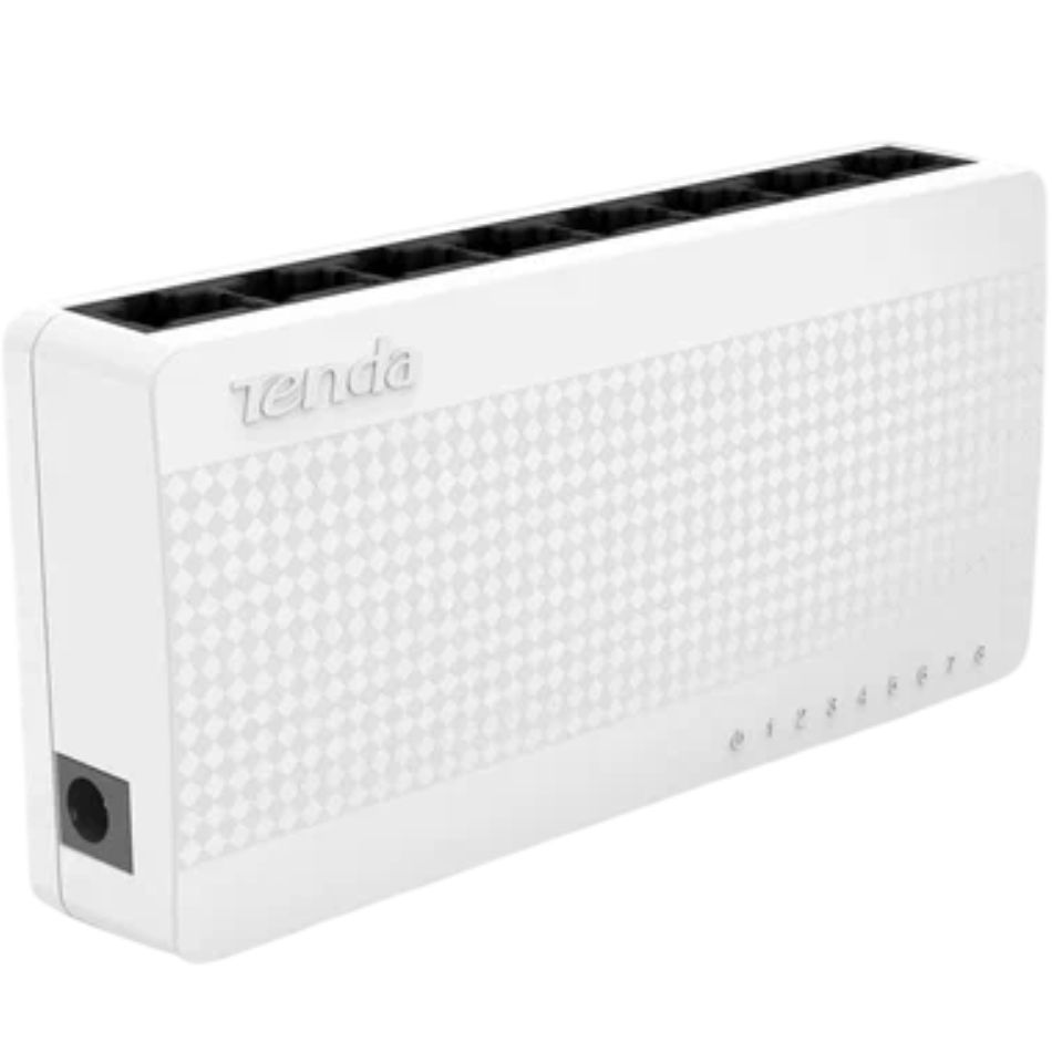 Kommutator Tenda S108 8-Port Fast Ethernet — Routerlər, Bakı (3)