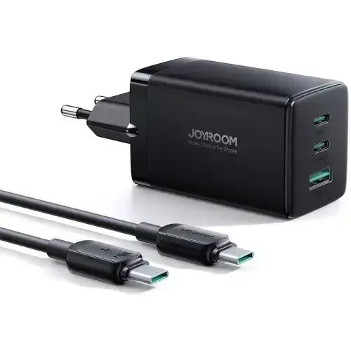Adapter Joyroom TCG01 PD 65W 2PD+Type-C — Aksesuarlar, Bakı