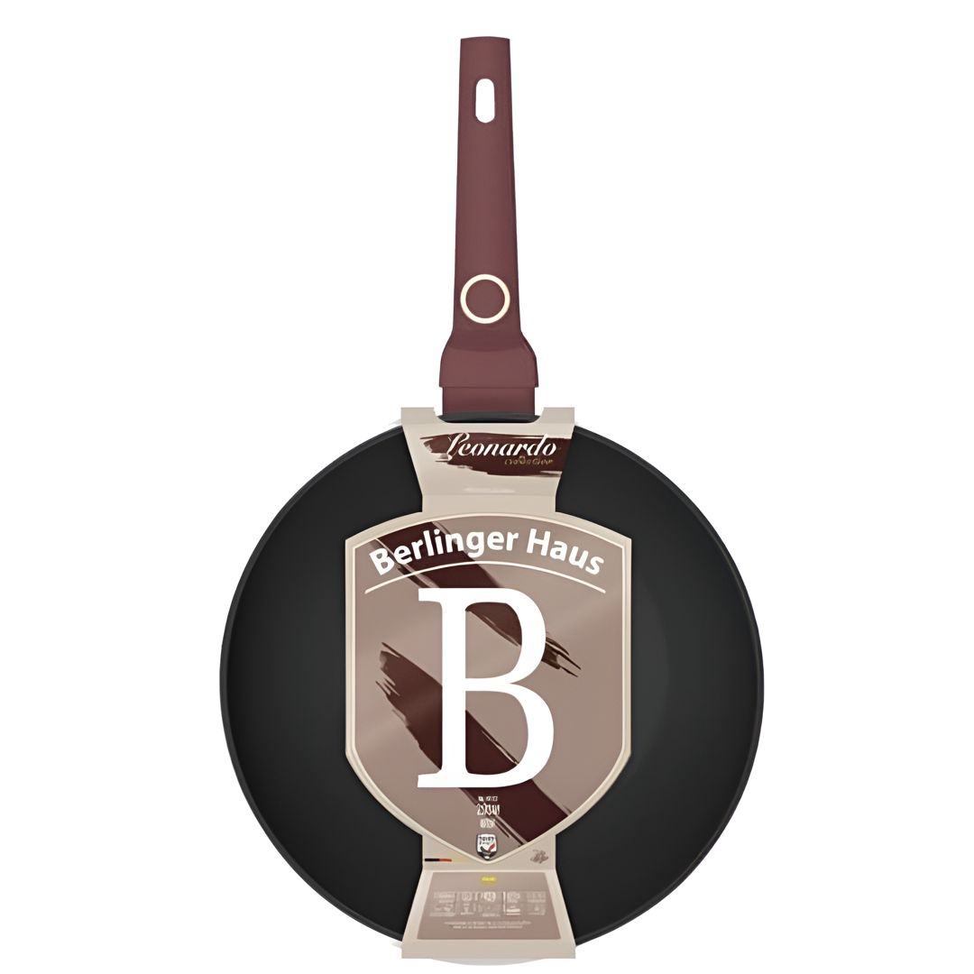 Tava Berlinger Haus Bordeaux WOK 28 sm BH/8033 — Bişirmə qabları, Bakı (2)
