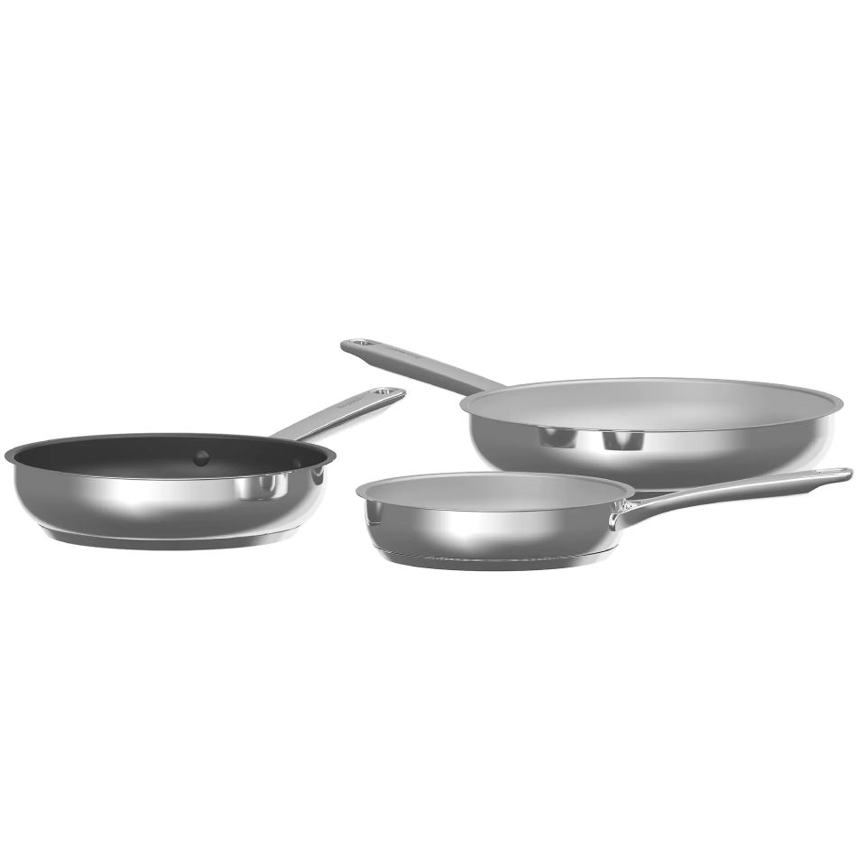 Tava dəsti BergHOFF Frying Pan Set Helix 3 parça 1315084 — Bişirmə qabları, Bakı (2)