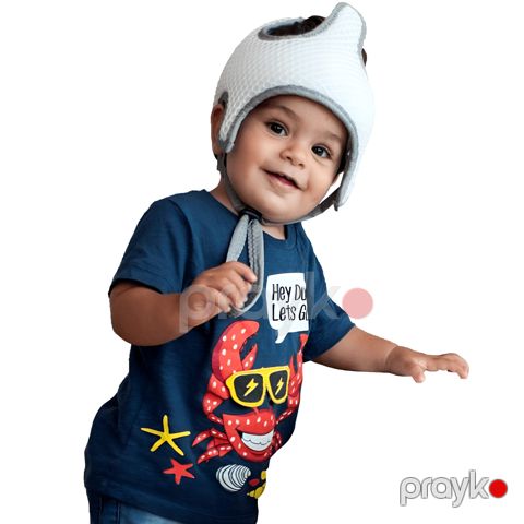 Uşaq üçün qoruyucu dəbilqə Sevi Bebe White — Bakı