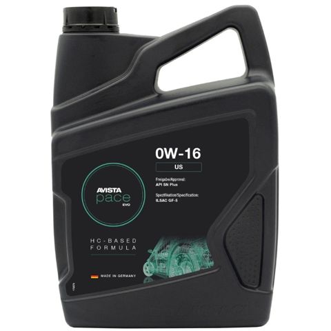 Mühərrik yağı Avista Pace Evo US SAE 0W16 1 lt — Bakı
