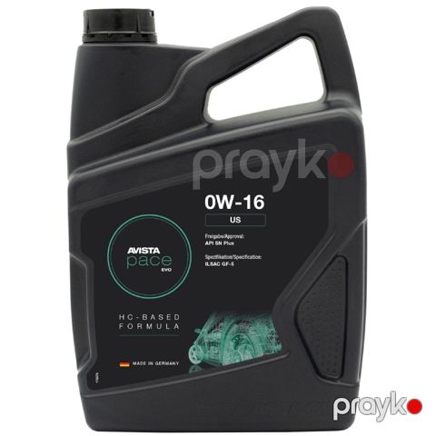 Mühərrik yağı Avista Pace Evo US SAE 0W16 1 lt — Bakı