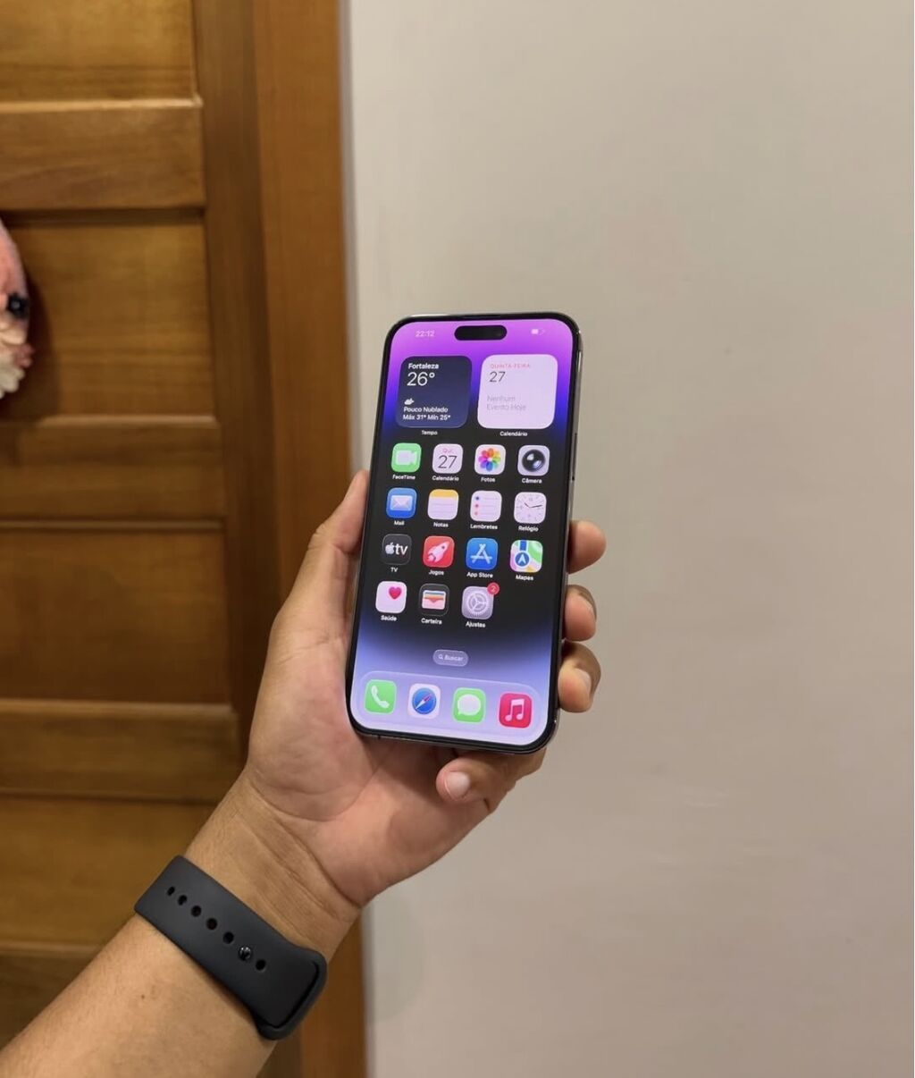 IPhone 14 Pro, 256 GB, Deep Purple, Zəmanət, Simsiz şarj, Face ID — Apple iPhone, Bakı (2)