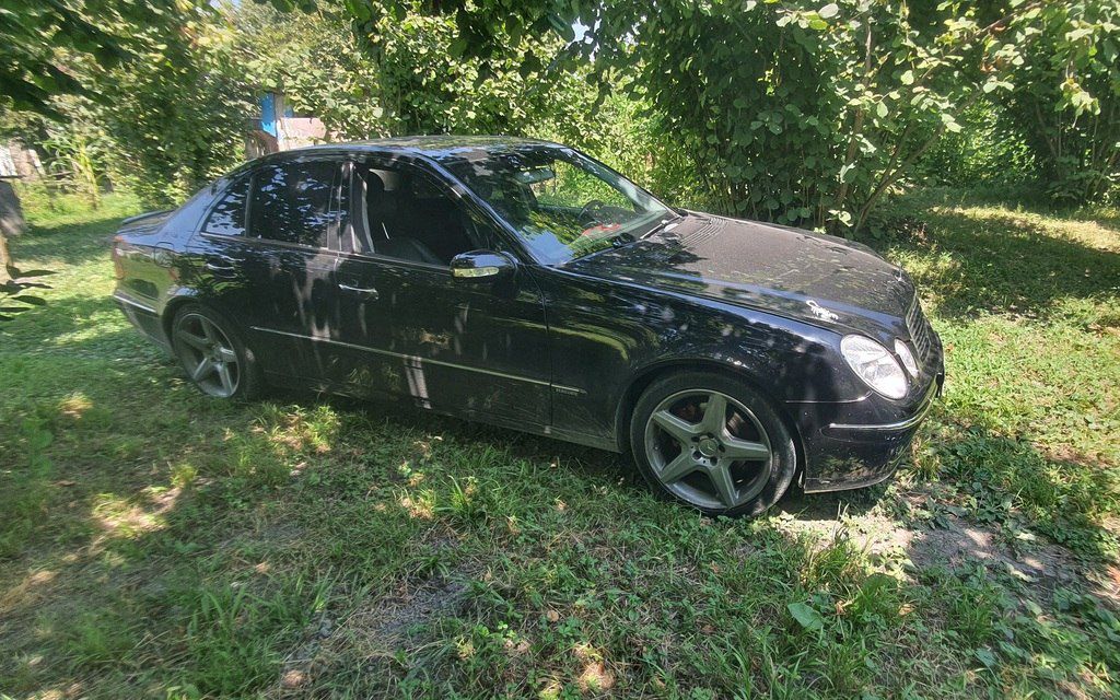 Mercedes E 350, 3.5 L, 2005 il, 236 124 km — Avtomobillər, Qax (4)