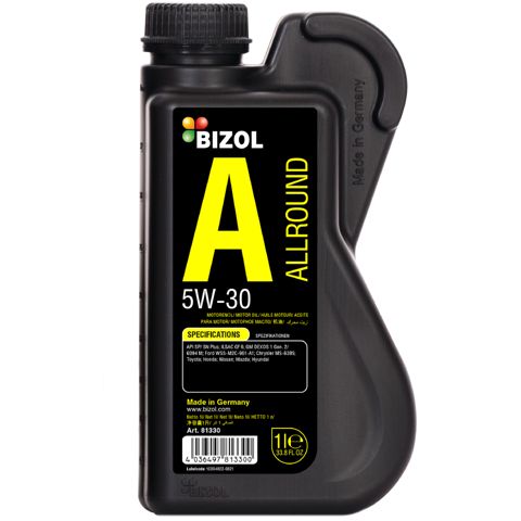 Mühərrik yağı Bizol Allaround 5W-30 A3/B4 1 lt — Bakı