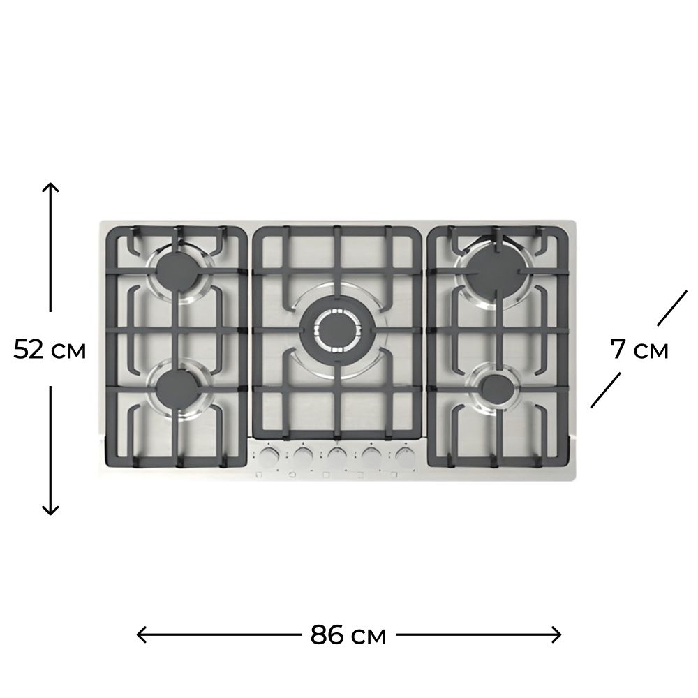 Plitə Electrotech H9401P13IS-IX — Plitələr, Bakı (3)