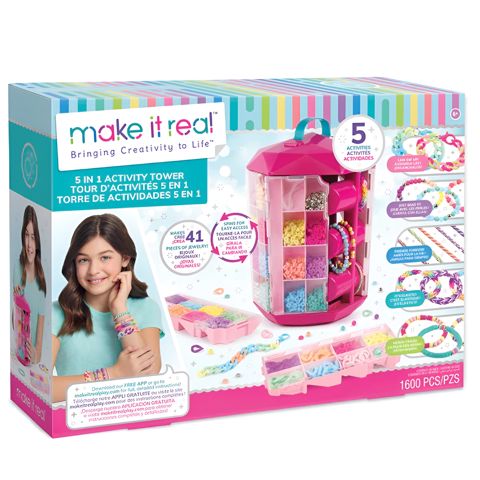 Yaradıcılıq dəsti Make it Real 5 in 1 Activity Tower 1754MR / 695929017545 — Bakı
