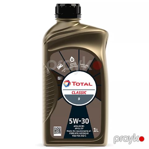 Mühərrik yağı Total Classic 9 5W-30 1L — Bakı