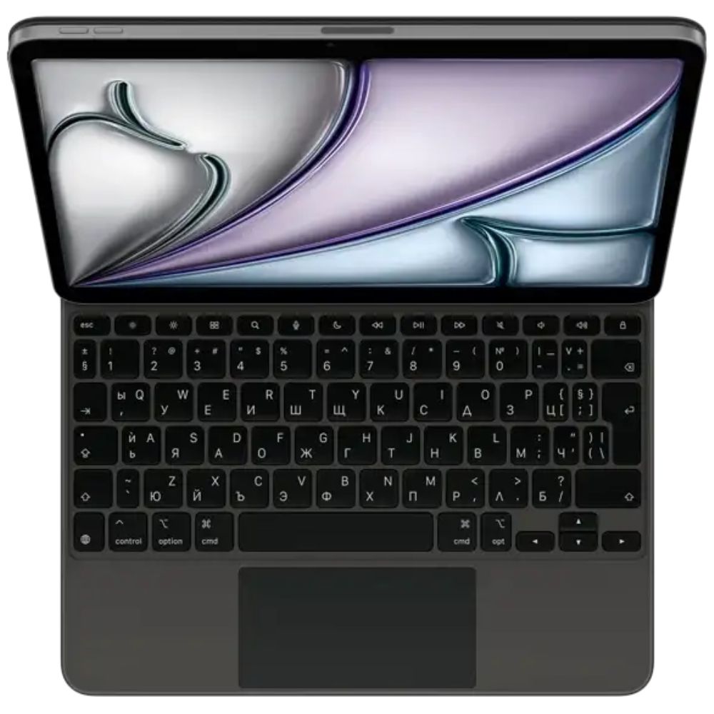 Klaviatura Apple A3339 Magic for iPad Air 11-inch M3 Russian MGYX4RS/A Black — Klaviaturalar və siçanlar, Bakı (2)