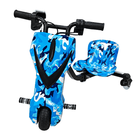 Uşaqlar üçün Drift Mini DP-3 Cartoon Military Blue — Bakı