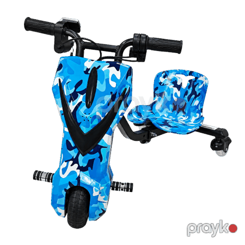 Uşaqlar üçün Drift Mini DP-3 Cartoon Military Blue — Bakı