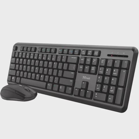 Simsiz klaviatura və komputer siçanı Trust ODY II WL (25018) — Baku Electronics — Computers & Laptops