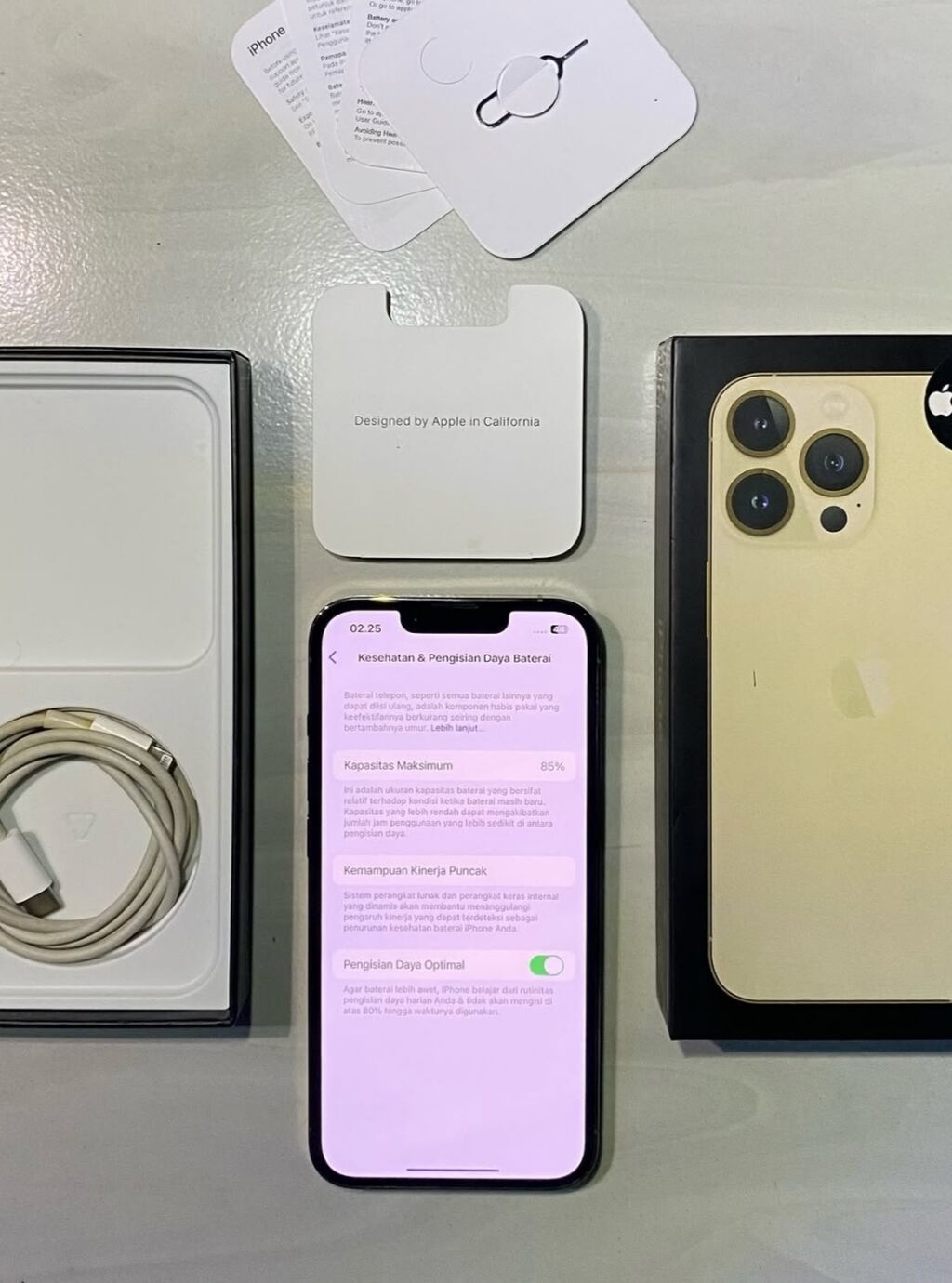 IPhone 13 Pro, 128 GB, Qızılı, Zəmanət, Kredit, Simsiz şarj — Apple iPhone, Bakı (6)