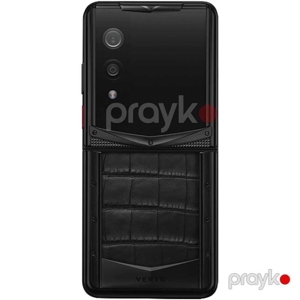 Vertu Quantum Flip Alligator 16 GB / 1 TB Iron Black — Smartfonlar, Bakı (2)