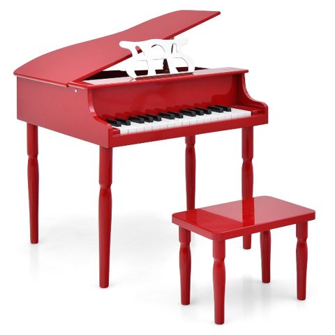 Toys Piano Beautiful Grand Piano Onshine 0293 Red — Bakı