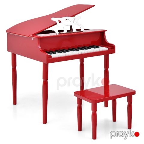 Toys Piano Beautiful Grand Piano Onshine 0293 Red — Bakı