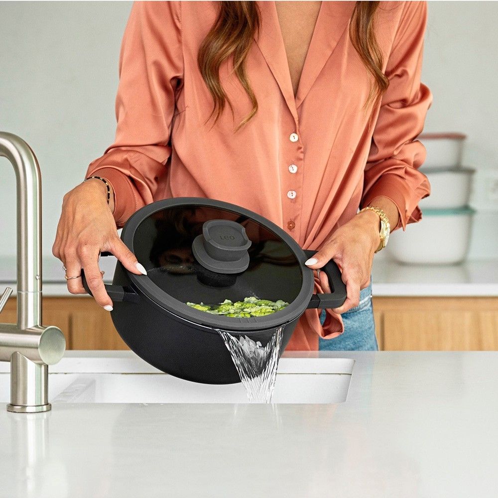 Qazan BergHOFF Covered Stockpot Non-Stick Stone 24 x 14 sm 3950594 — Bişirmə qabları, Bakı (2)