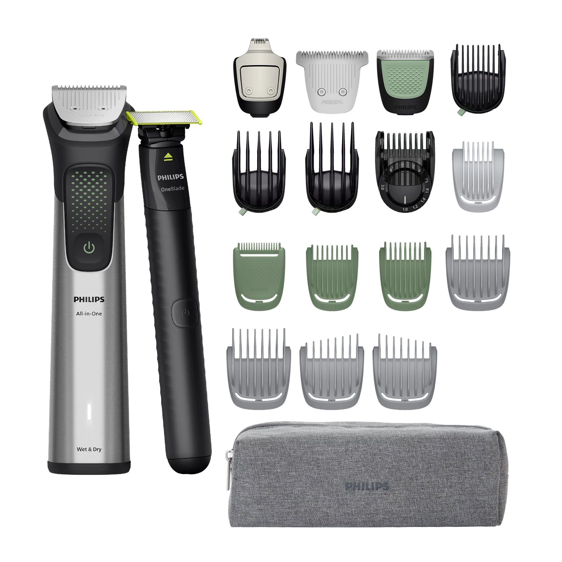 Trimmer Philips All-in-One 20-in-1 MG9557/15, 9000 Series — Bakı