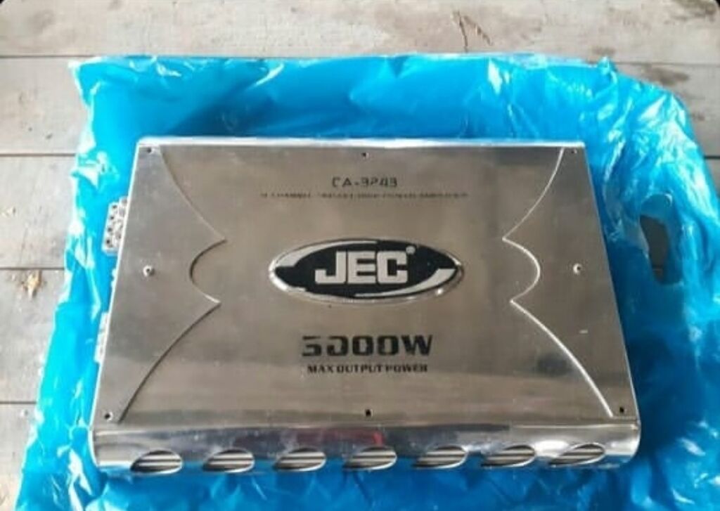 JEC CA-9243 avtomobil gücləndiricisi - Maksimal çıxış gücü: 5000W — Elektronika, Şirvan