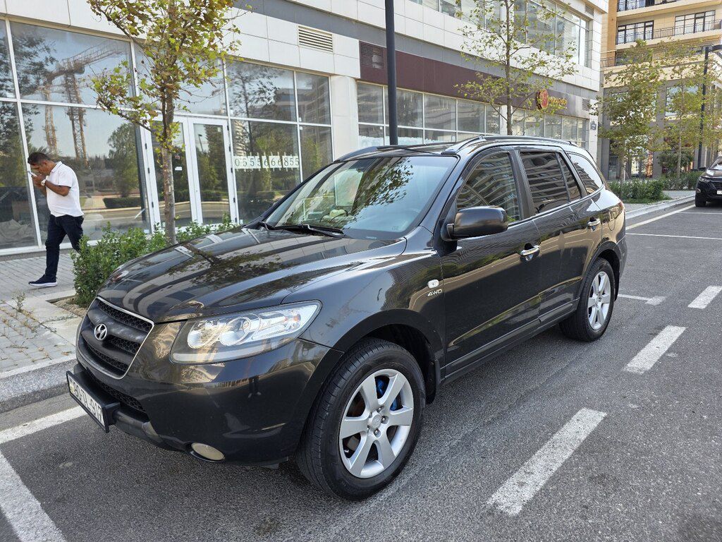Hyundai Santa Fe, 2.2 L, 2006 il, 380 000 km — Avtomobillər, Bakı (2)