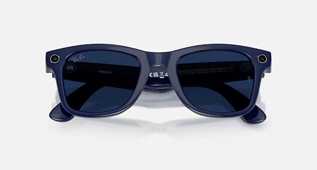 Ray-Ban Meta Wayfarer Gen 2 - Shiny Cosmic Blue / Transitions Sapphire — Elektronika, Bakı (3)