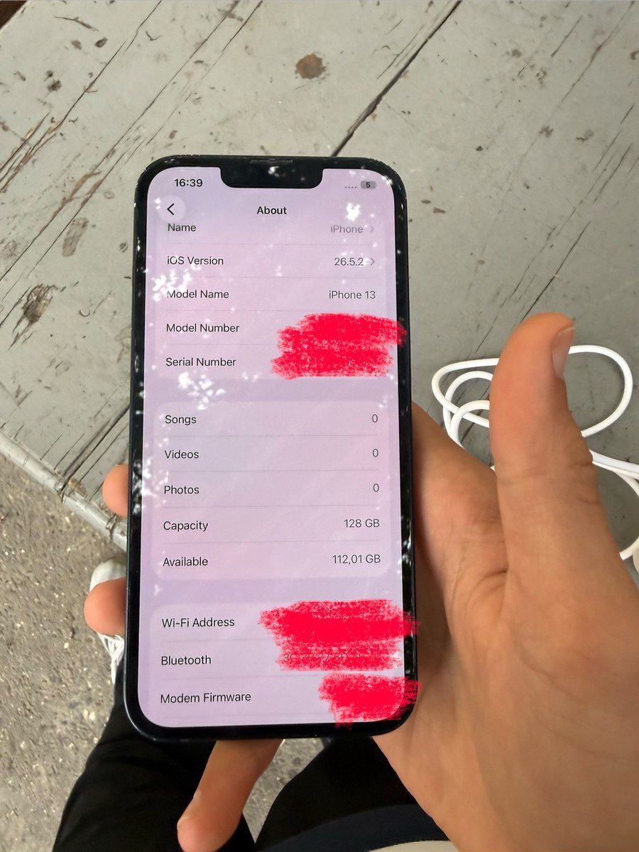 Apple iPhone 13 Midnight 128GB/4GB — Smartfonlar, Bakı (5)