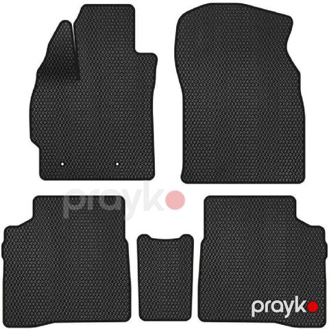 Avtomobil üçün ayaqaltı Toyota Prius 30 Eva qara
