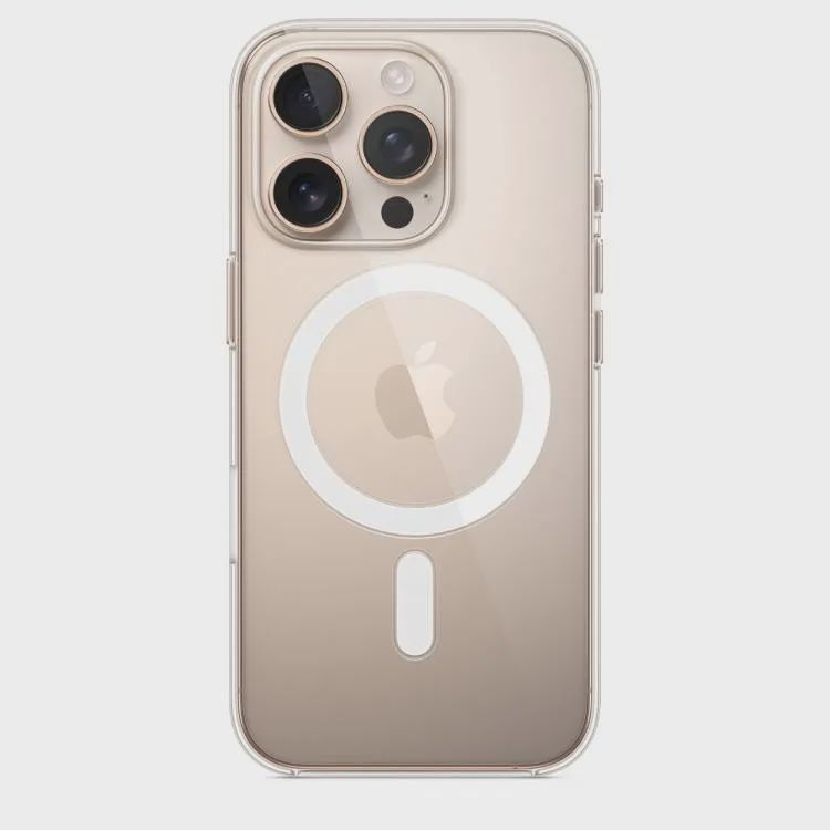 Çexol Apple iPhone 16 Pro Clear Case with MagSafe (MA7E4ZM/A) — Çexollər, Bakı