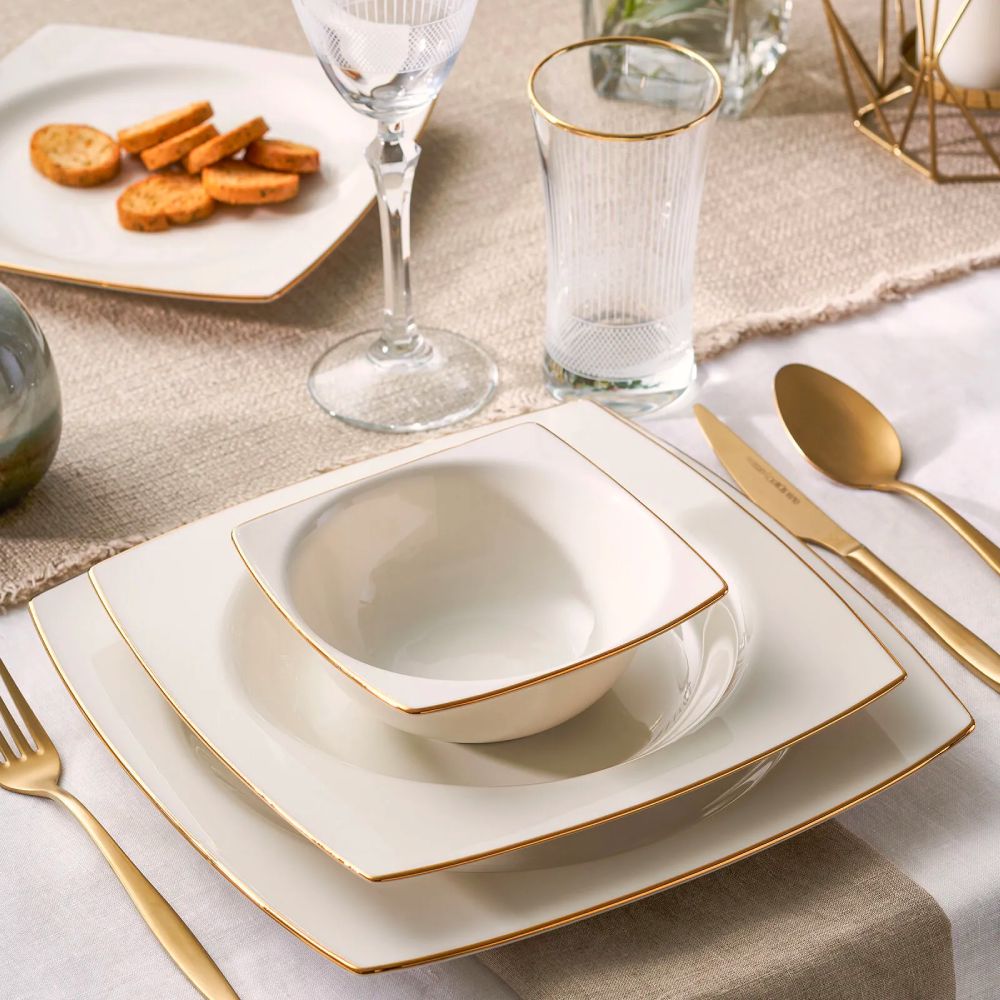 Serviz dəsti Emsan Karmen Gold 60 parça — Ev texnikası, Bakı (3)