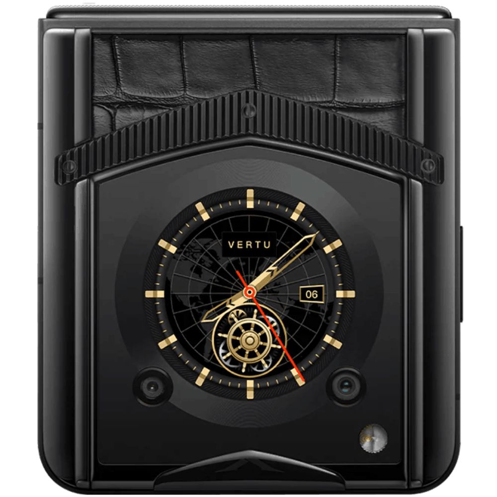 Vertu IronFlip YG Allı 12/512 GB Basalt Black — Smartfonlar, Bakı (3)