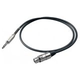 Proel BULK210LU5 6.3 mm stereo jack - XLR female / 5 m — Musiqi Alətləri — Aksesuarlar