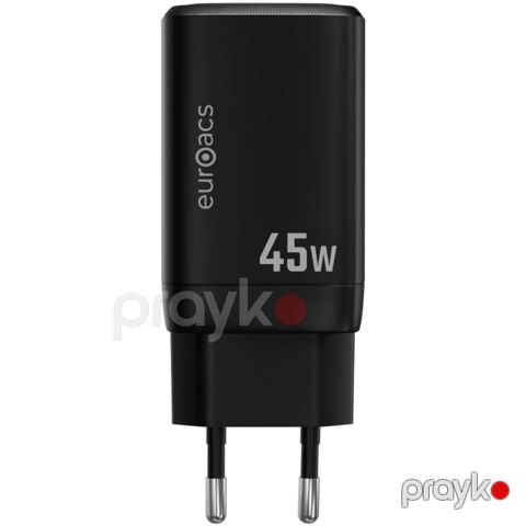 Adapter Euroacs EU-MQ345 2PD 45W ACHRBA842608 Black — Bakı