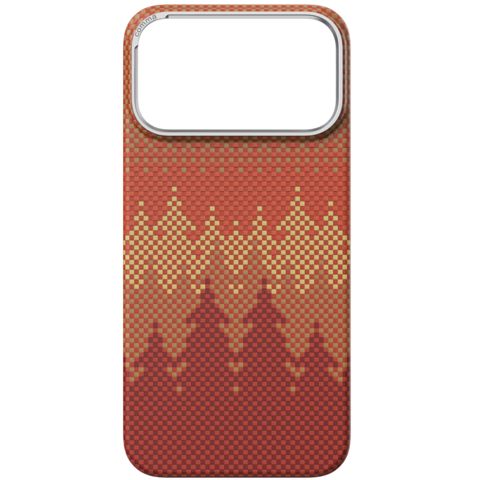 Qoruyucu örtük Comma iPhone 17 Pro Woven Series Magnetic 6942297136892 Pinery Forest — Bakı